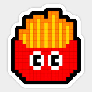 Frenchy is quite shy. Sticker